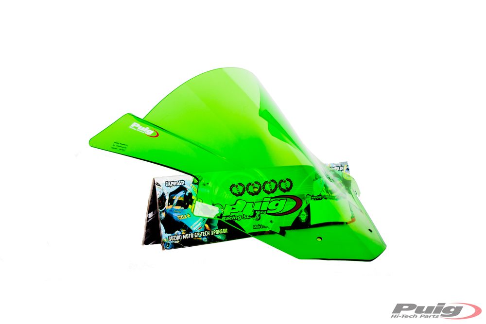 PUIG 5603V Z-Racing Scheibe  passend fuer KAWASAKI ZX-10R Grün