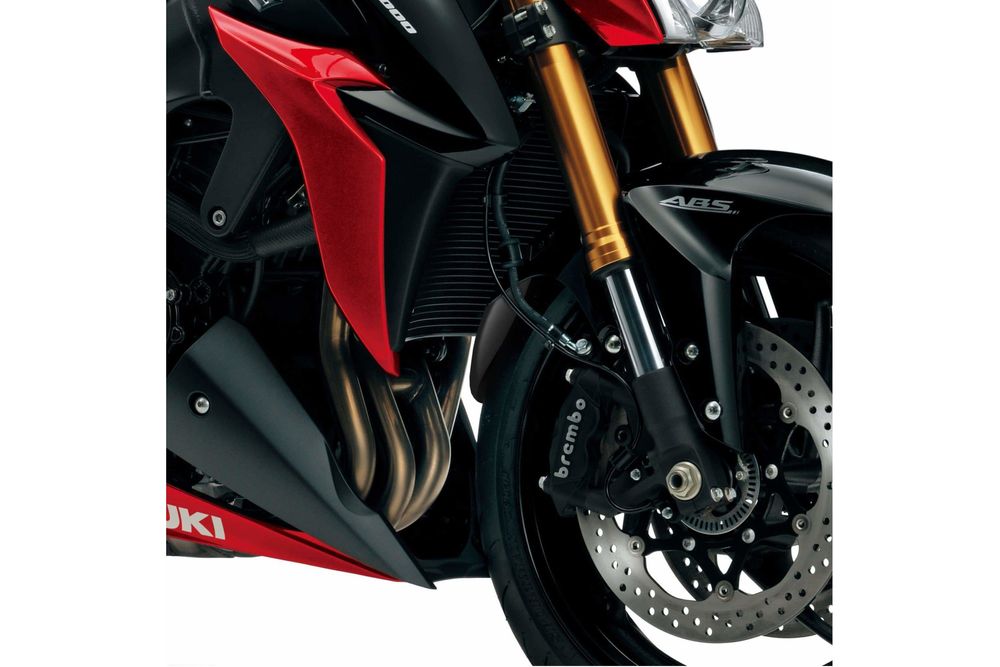 PUIG 21315N Verlängerung des vorderen Schutzblechs  passend fuer SUZUKI GSX-S1000 Schwarz