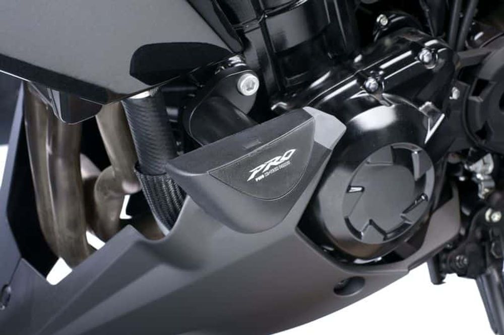 PUIG 5291N Sturzpads PRO  passend fuer KAWASAKI Z1000 Schwarz