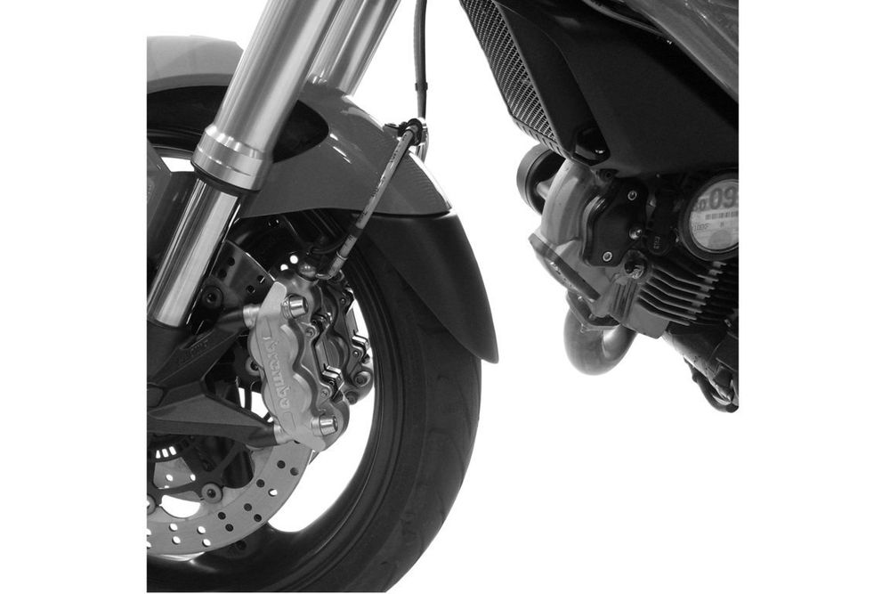 PUIG 6415N Verlängerung des vorderen Schutzblechs  passend fuer DUCATI MONSTER 696 Schwarz