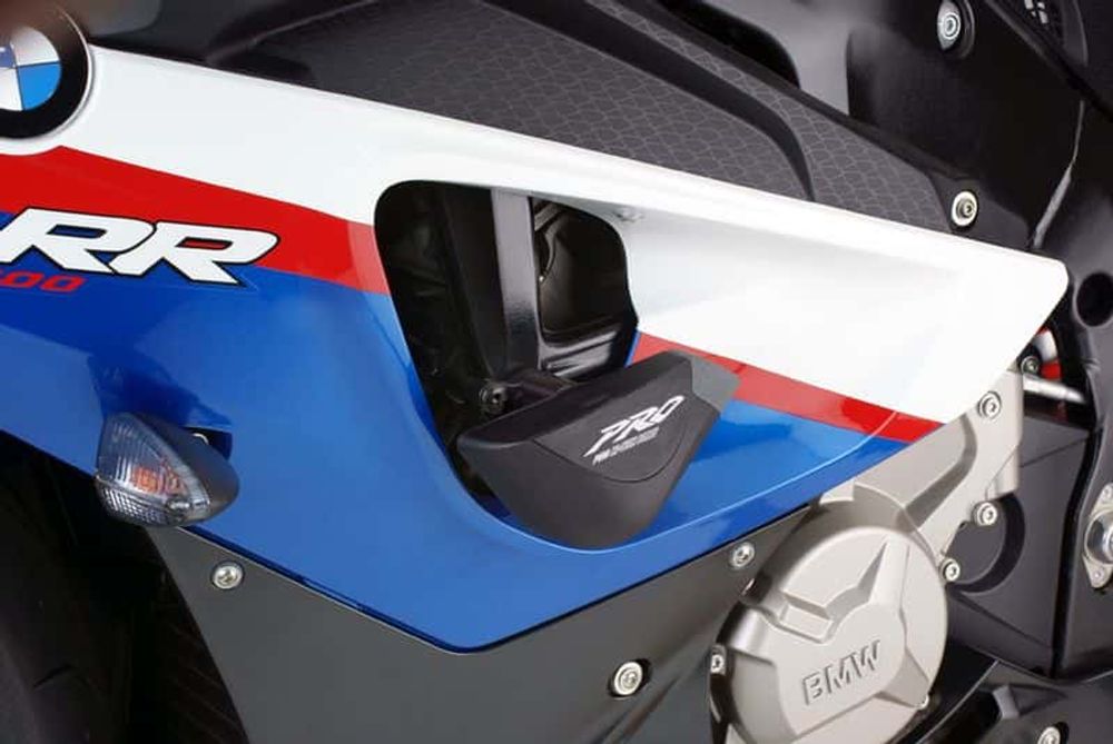 PUIG 5282N Sturzpads PRO  passend fuer BMW S1000RR Schwarz