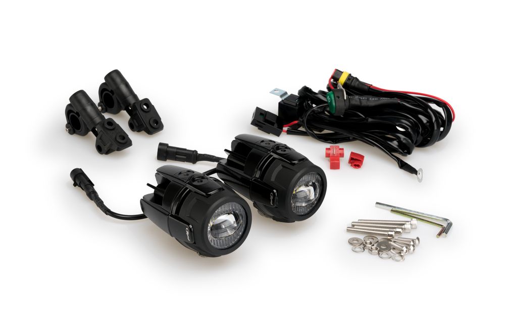 PUIG 3489N Zusatzscheinwerfern Beam  passend fuer HONDA CMX 1100 REBEL Schwarz