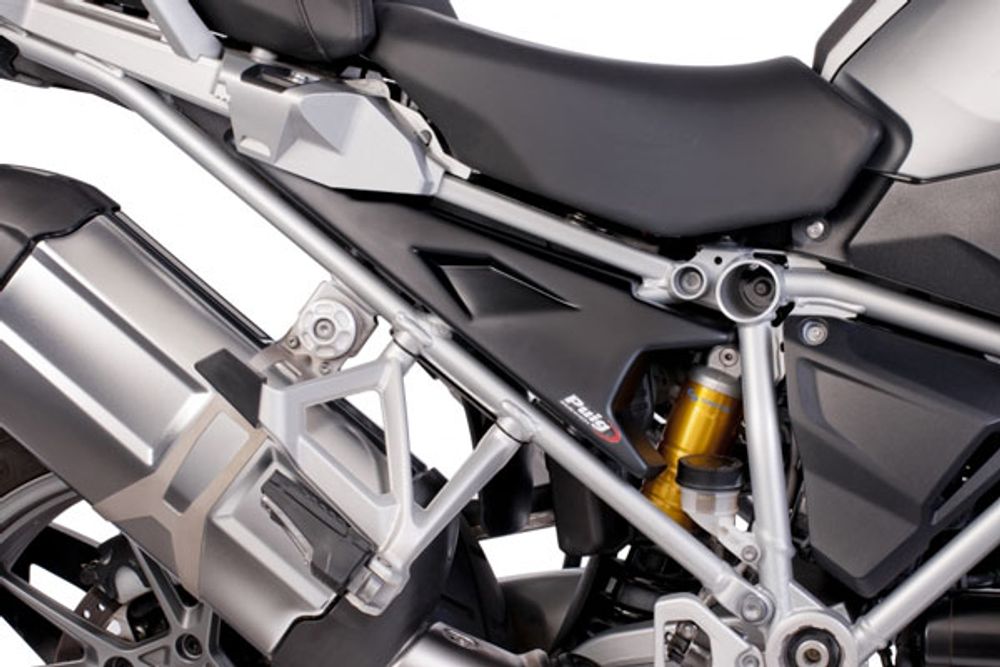 PUIG 7518J Seitendeckel  passend fuer BMW R1200GS ADVENTURE Mattschwarz