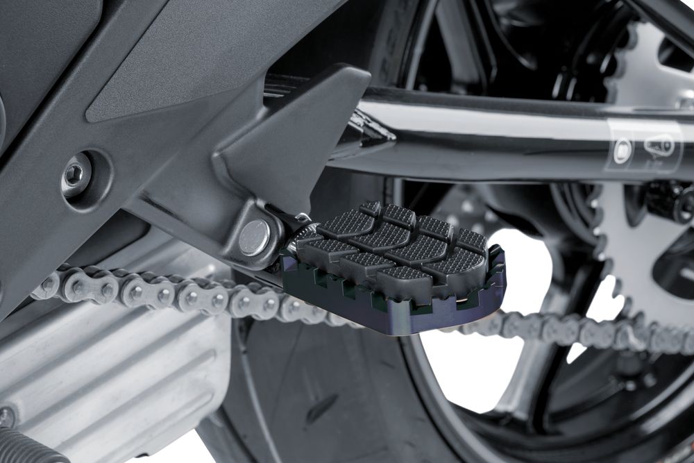 PUIG 7587N Enduro Fußrasten  passend fuer SUZUKI GSX-R750 Schwarz