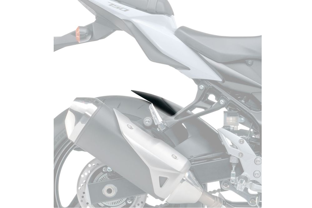 PUIG 9902J Kotflügelverlängerung  passend fuer SUZUKI GSR750 Mattschwarz