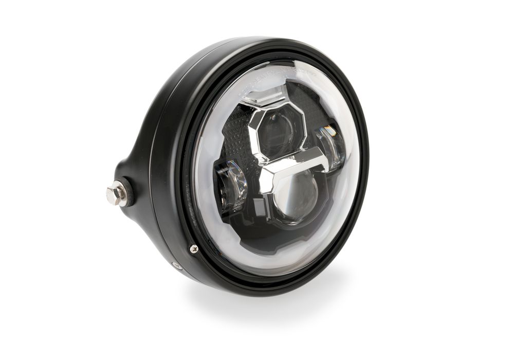 PUIG 21346N Led-Scheinwerfer Lumen Z  passend fuer UNIVERSAL UNIVERSAL Schwarz