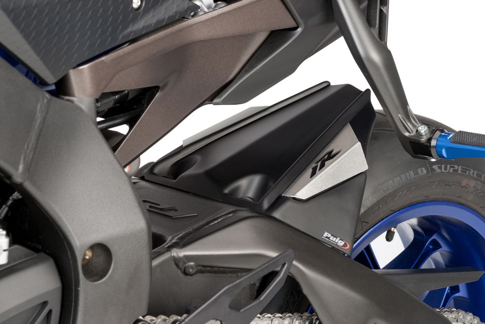 PUIG 7688J Hinterradabdeckungen   passend fuer YAMAHA YZF-R1 Mattschwarz