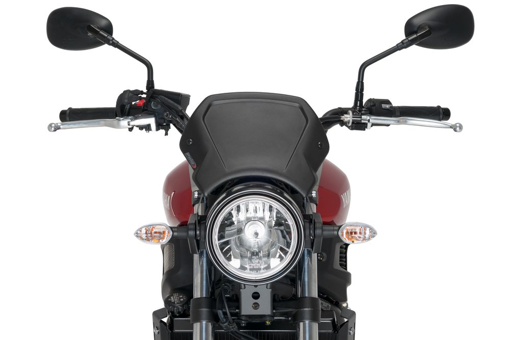 PUIG 3593N ALU Frontplatte  passend fuer YAMAHA XSR700 Schwarz