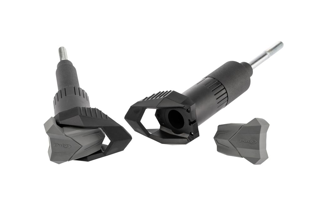 PUIG 7707N Sturzpads R19  passend fuer BMW F800R Schwarz