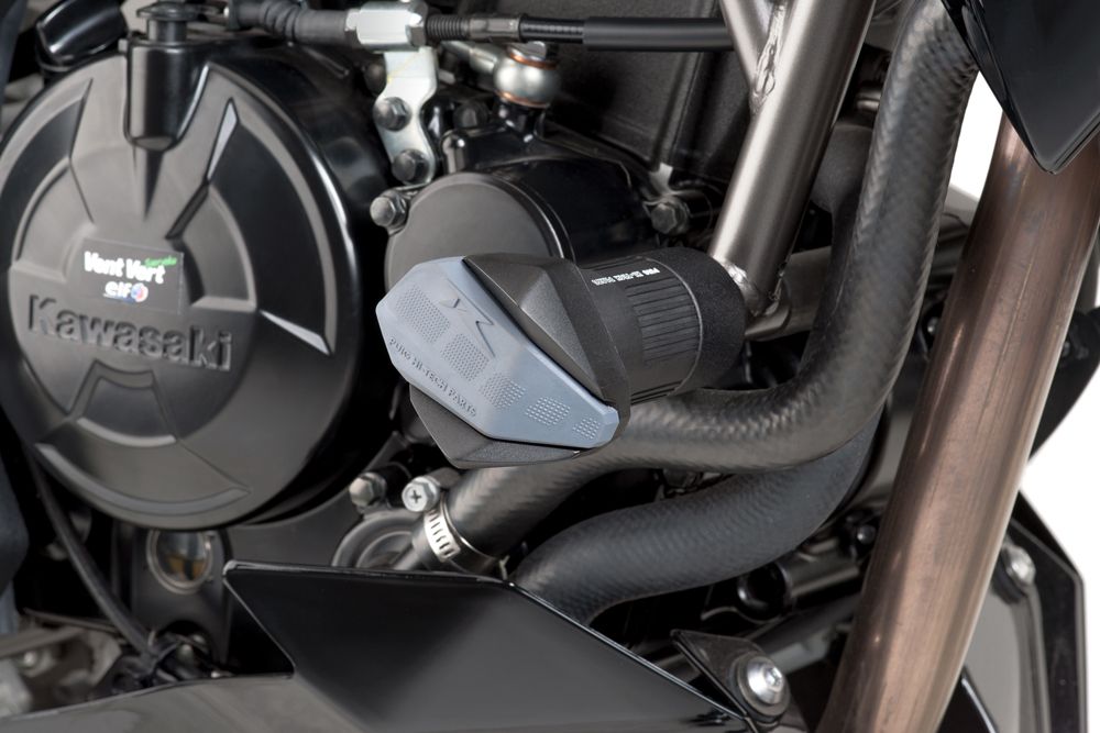 PUIG 7716N Sturzpads R19  passend fuer KAWASAKI Z125 Schwarz