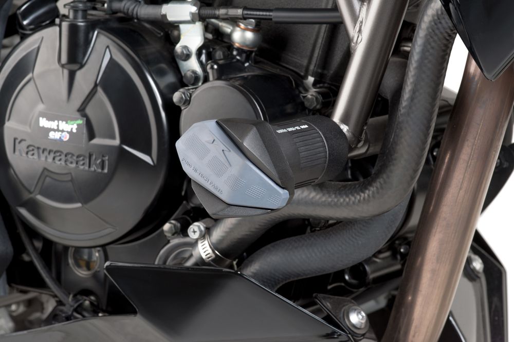 PUIG 7716N Sturzpads R19  passend fuer KAWASAKI Z125 Schwarz