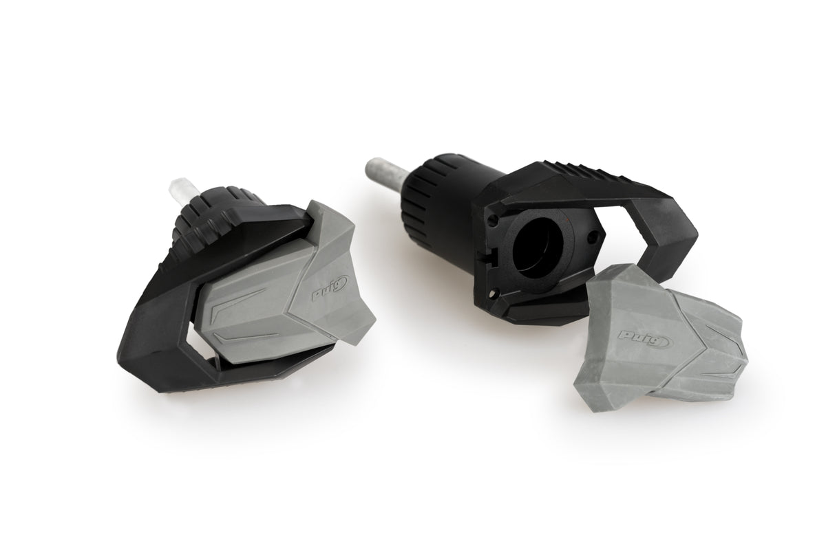 PUIG 7721N Sturzpads R19  passend fuer SUZUKI GSX-S1000 Schwarz