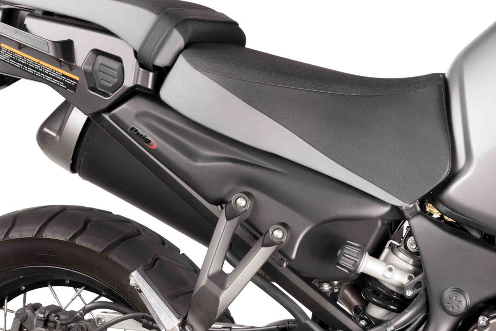 PUIG 6804J Seitendeckel  passend fuer YAMAHA XT1200Z SUPER TENERE Mattschwarz