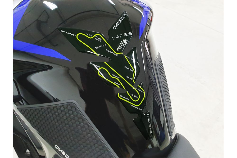 PUIG 20597N Mugello Tankschutz  passend fuer HONDA NT650V DEAUVILLE Schwarz