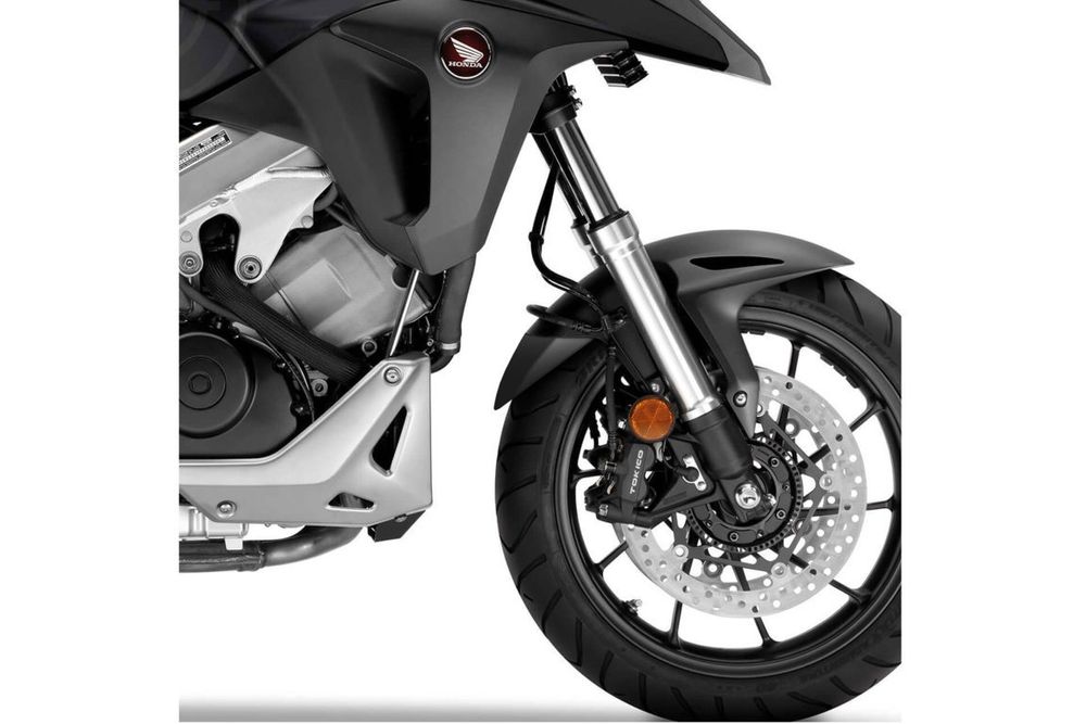 PUIG 6179N Verlängerung des vorderen Schutzblechs  passend fuer HONDA CROSSRUNNER Schwarz