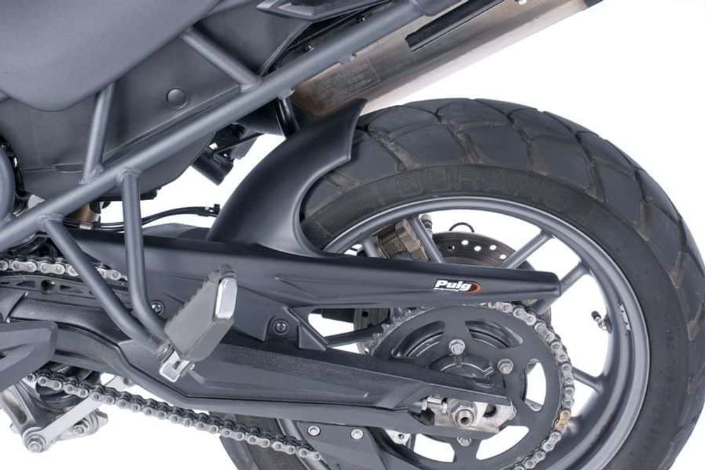 PUIG 6040J Hinterradabdeckungen   passend fuer TRIUMPH TIGER 800 Mattschwarz