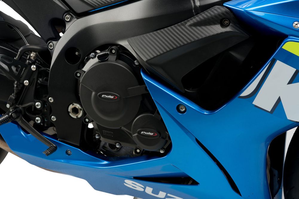 PUIG 20124N Motorschutzhaube  passend fuer SUZUKI GSX-R600 Schwarz