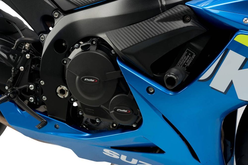 PUIG 20124N Motorschutzhaube  passend fuer SUZUKI GSX-R600 Schwarz