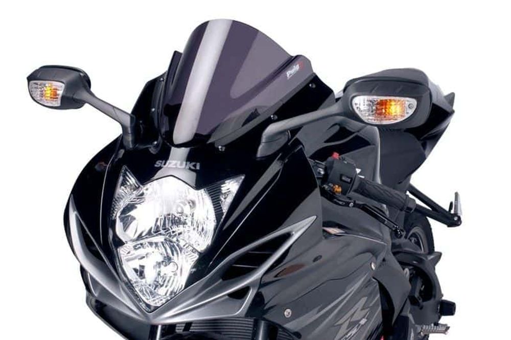 PUIG 5605F Z-Racing Scheibe  passend fuer SUZUKI GSX-R600 Stark getönt