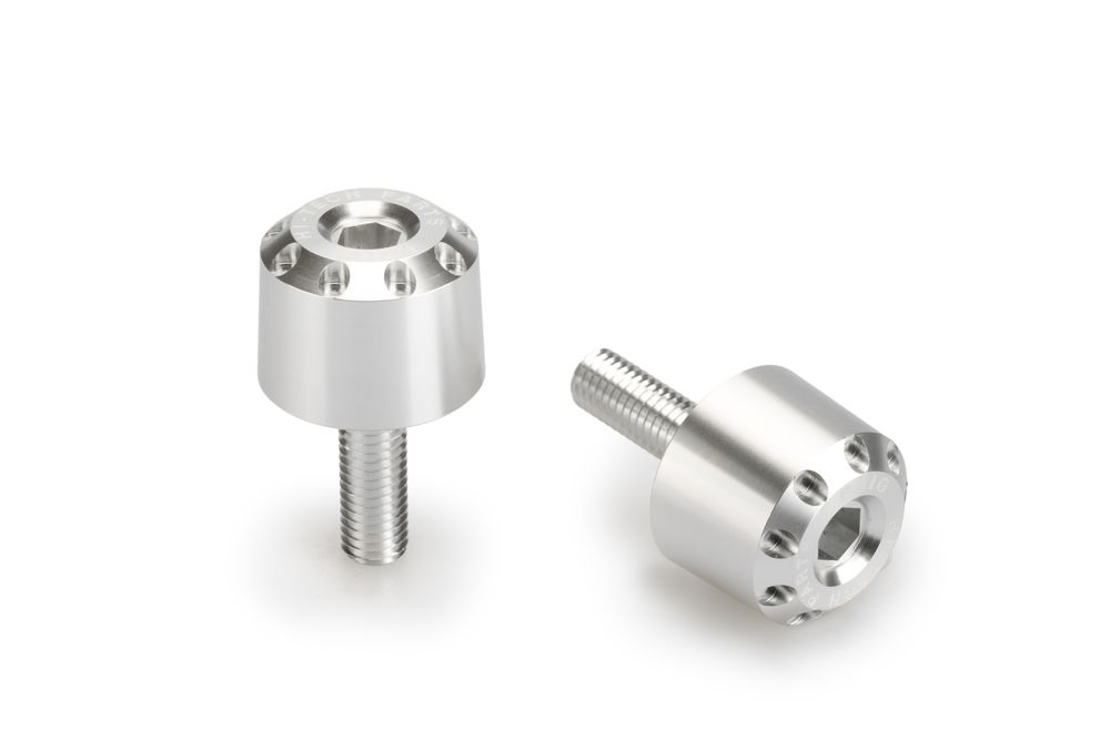 PUIG 7954P Lenkerenden Kurz  passend fuer BMW R1200R Silber