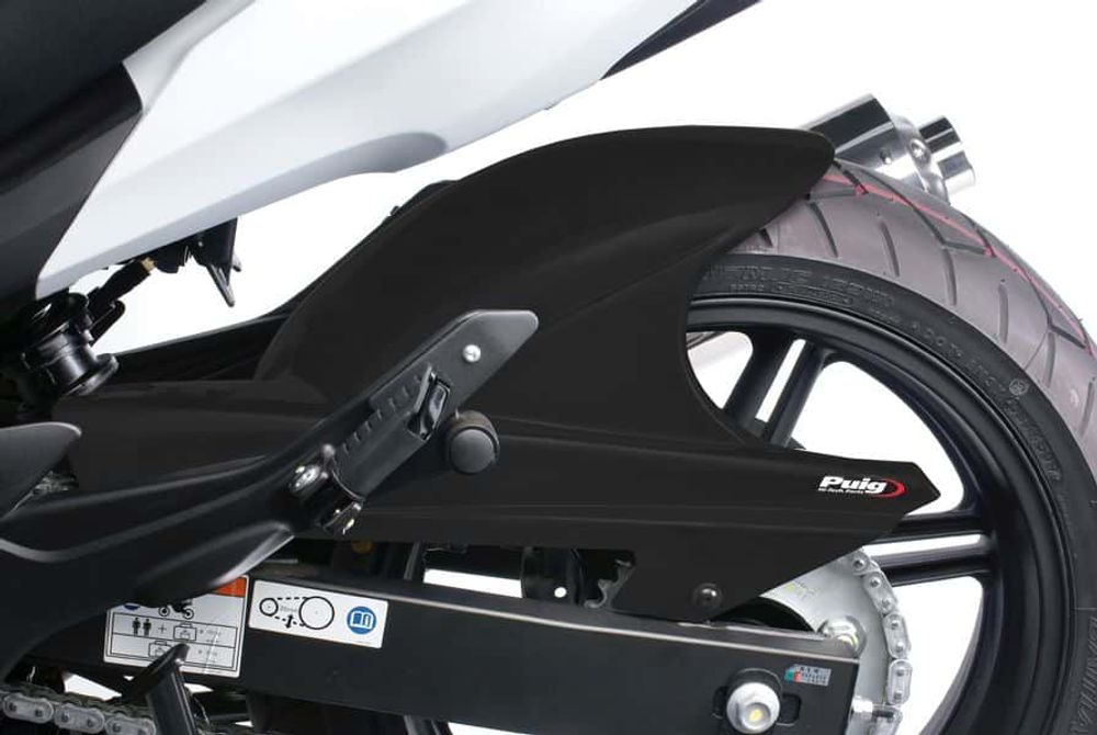 PUIG 4691J Hinterradabdeckungen   passend fuer HONDA CBF600 Mattschwarz