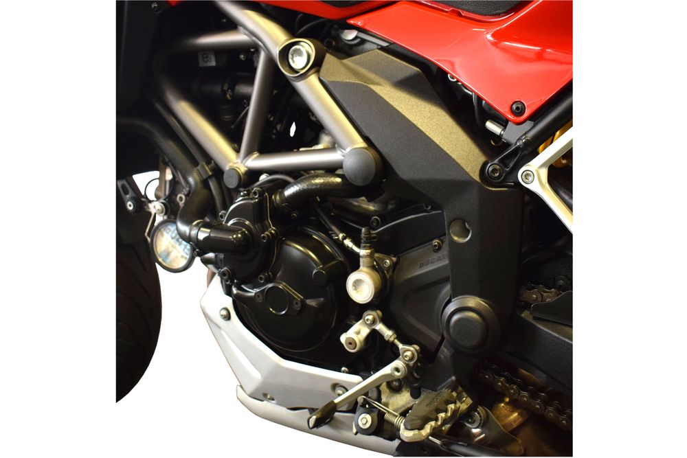 PUIG 9635N Verkleidungsaufsätzte  passend fuer DUCATI MULTISTRADA 1200 Schwarz