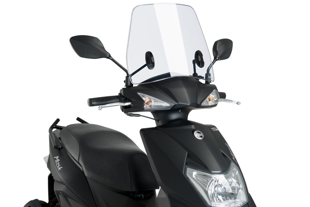 PUIG 9793W Rollerscheibe Urban  passend fuer SYM MASK 125 ie E4 Transparent