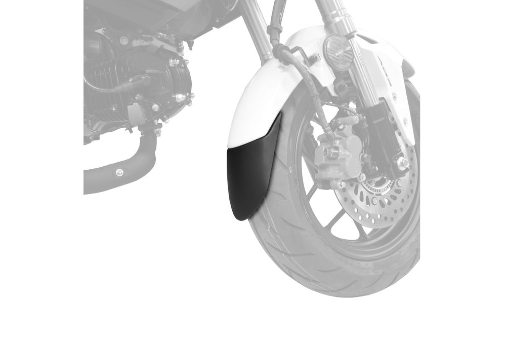 PUIG 5800N Verlängerung des vorderen Schutzblechs  passend fuer HONDA CBF600 Schwarz