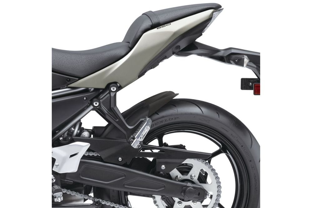 PUIG 9790J Kotflügelverlängerung  passend fuer KAWASAKI Z650 Mattschwarz