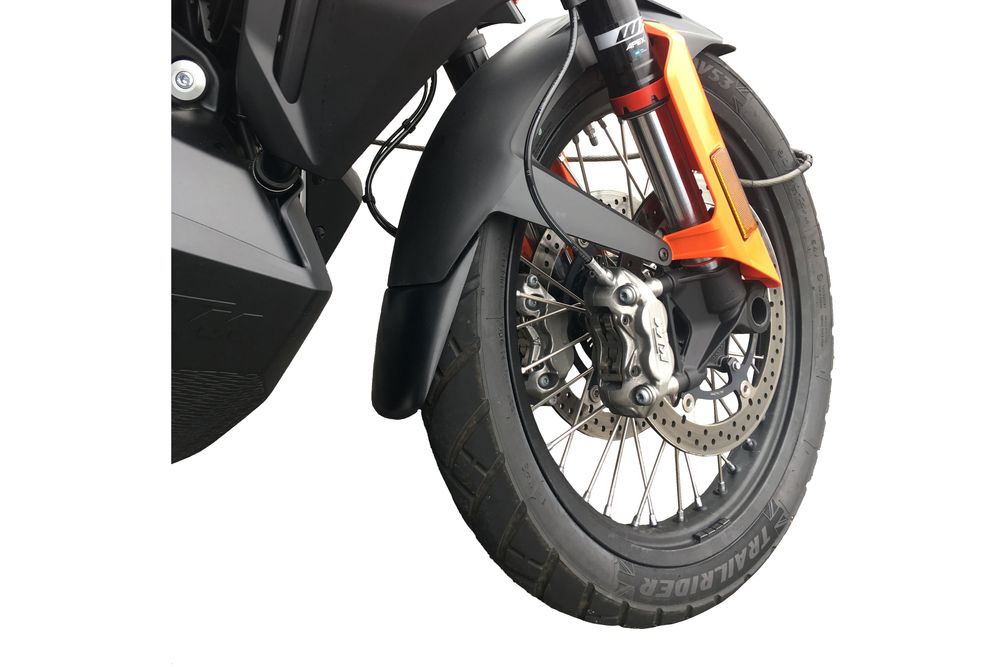 PUIG 3682N Verlängerung des vorderen Schutzblechs  passend fuer KTM 790 ADVENTURE Schwarz
