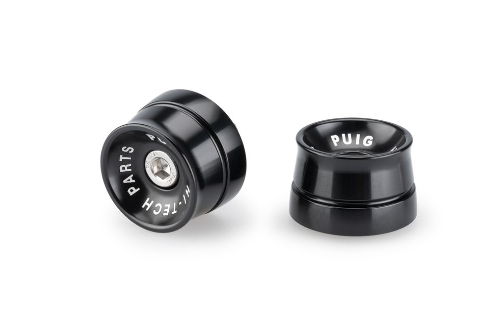 PUIG 21036N Lenkerenden Speed  passend fuer VESPA GTS 300 Schwarz