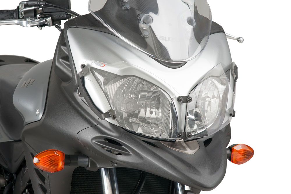 Puig 8125W Scheinwerferschutz  Kompatibel/Ersatz für SUZUKI DL650 V-STROM Transparent