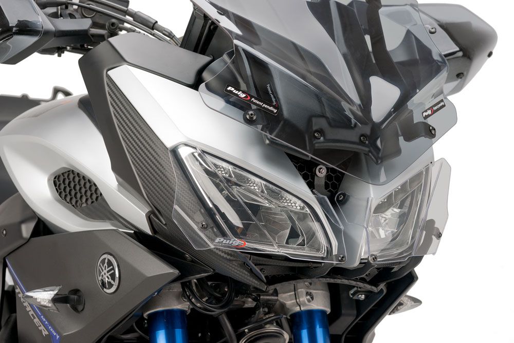 PUIG 8127W Schweinwerferschutz Transparent verfügbar für YAMAHA MT-09 TRACER 15-17' C/TRANSP