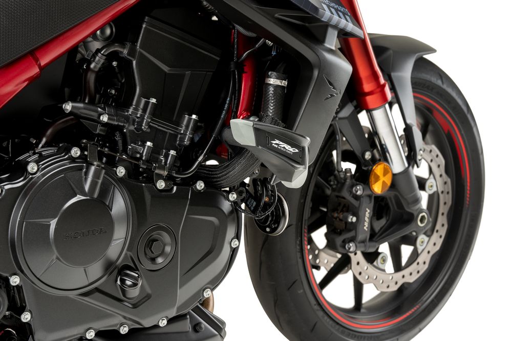 PUIG 21495N Sturzpads PRO 2.0  passend fuer HONDA CB750 HORNET Schwarz