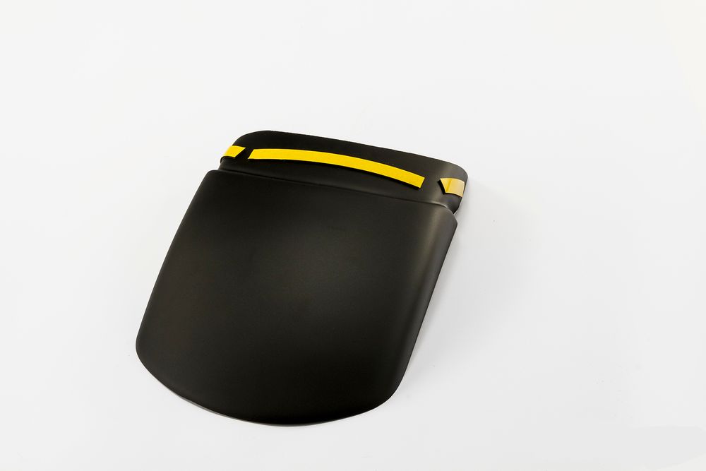 PUIG 8163N Verlängerung des vorderen Schutzblechs  passend fuer HONDA CBR1000RR FIREBLADE Schwarz