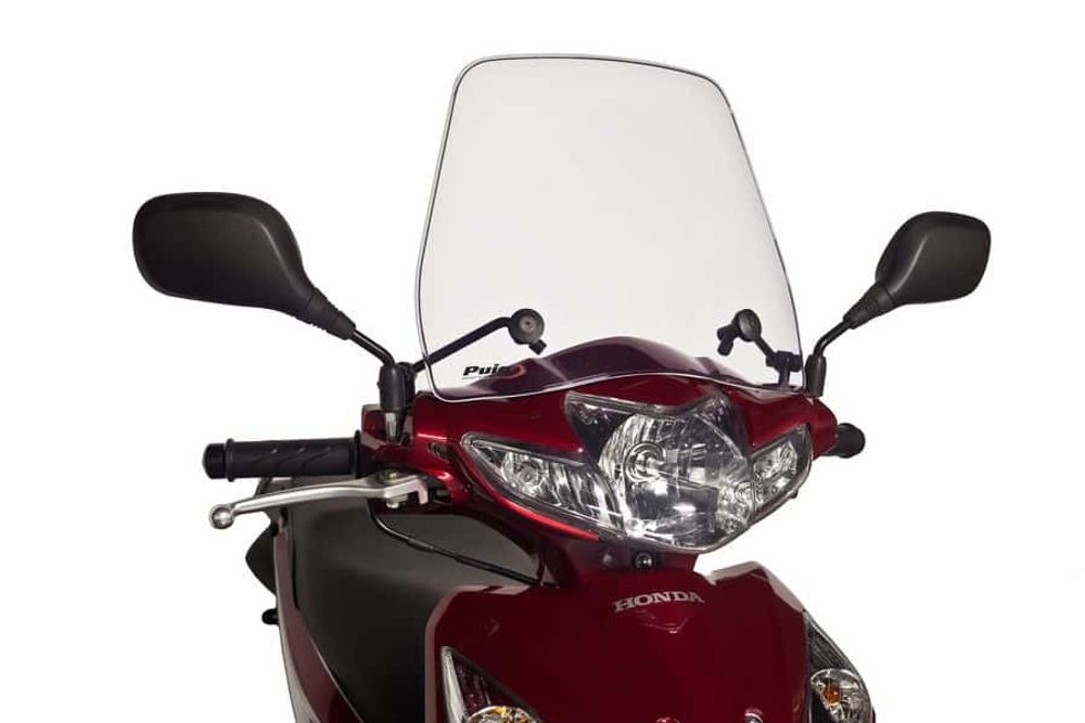 PUIG 6789W Rollerscheibe Trafic  passend fuer HONDA WAVE Transparent