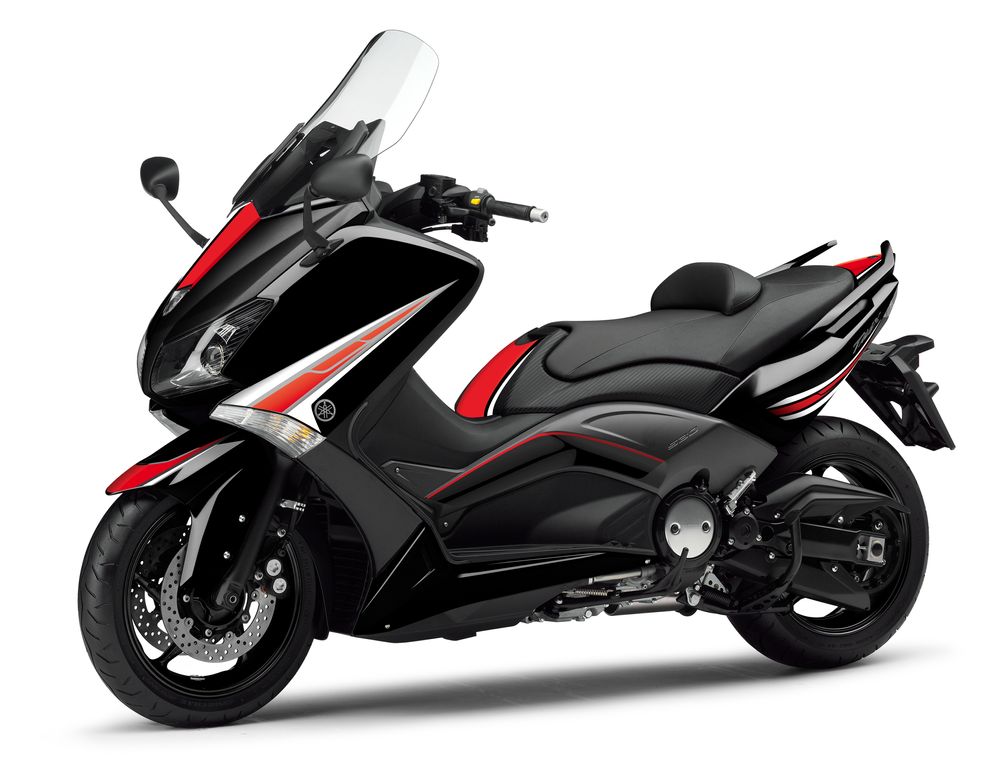 PUIG 8418B Aufkleberkit für Scooter-Moto  passend fuer YAMAHA T-MAX 530 Weiss
