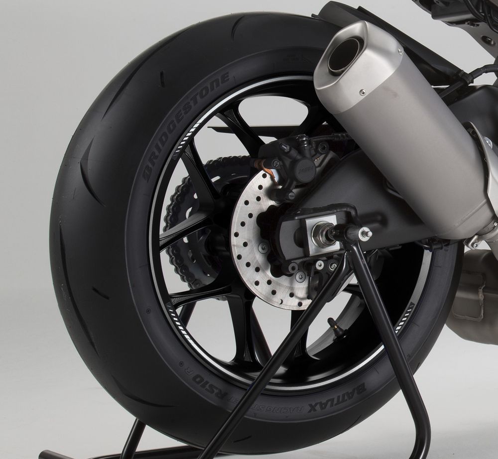 PUIG 8431B Rim Strips Premium  passend fuer HONDA NT650V DEAUVILLE Weiss