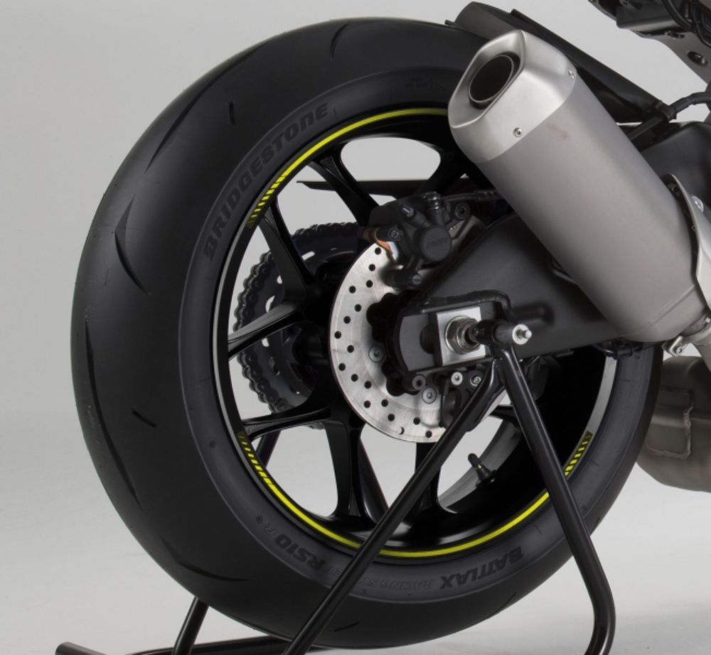 PUIG 8431G Rim Strips Premium  passend fuer HONDA NT650V DEAUVILLE Gelb