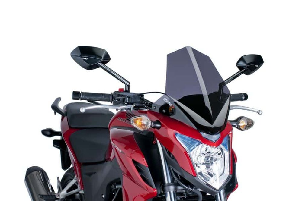 PUIG 6437F New Generation Sport  passend fuer HONDA CB500FA Stark getönt