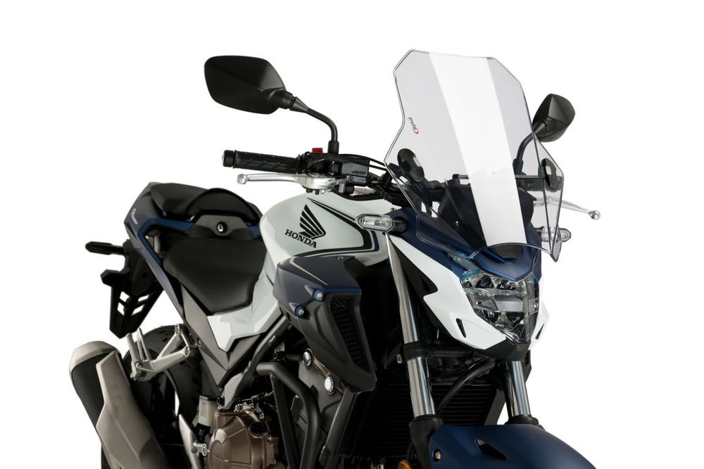 PUIG 8088W Bat  passend fuer KAWASAKI ER-5 TWISTER Transparent