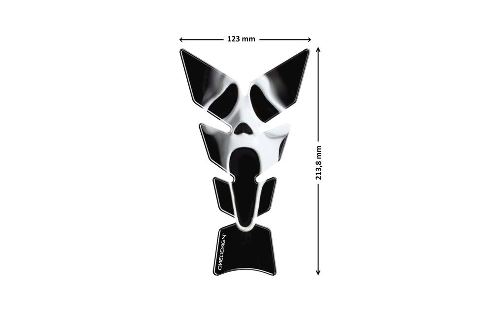 PUIG 9602N Scream Tankprotektor  passend fuer HONDA NT650V DEAUVILLE Schwarz