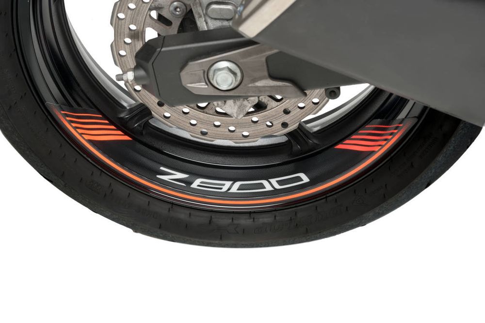 PUIG 6561T Rim Strips Specials  passend fuer KAWASAKI Z800 Orange