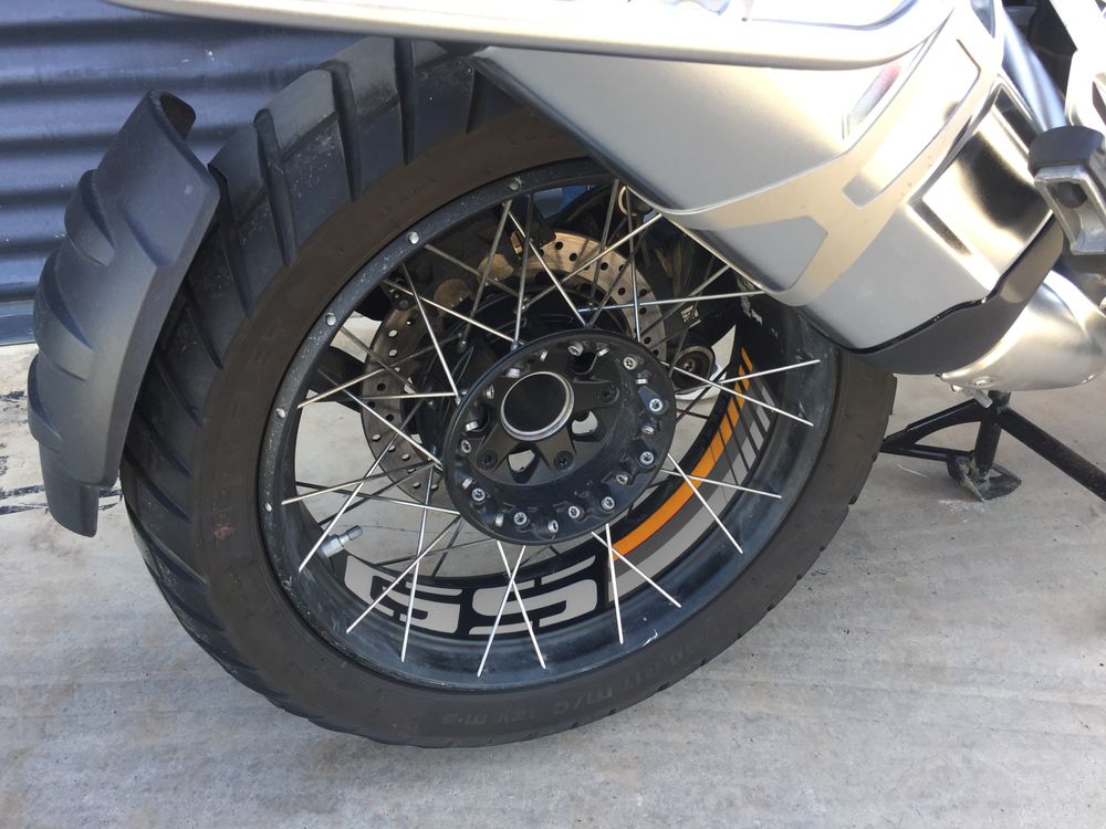 PUIG 20151O GS Sticker Bögen  passend fuer BMW R1200GS ADVENTURE Gold