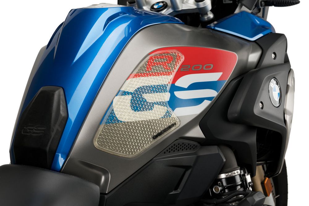 PUIG 20062W Seitliche Tankprotektor  passend fuer BMW R1200GS Transparent