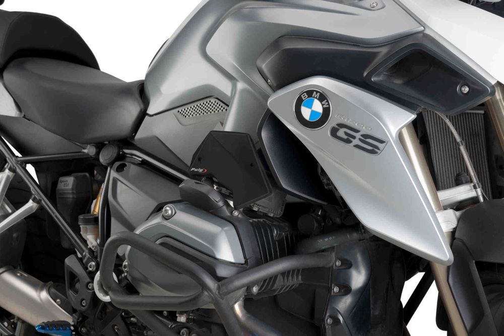 Puig 9175N Nozzle Abdeckung  Kompatibel/Ersatz für BMW R1200GS Schwarz