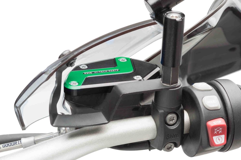 PUIG 9282V Kupplungsflüssigkeitsbehälterdeckel  passend fuer BMW R1200GS Grün
