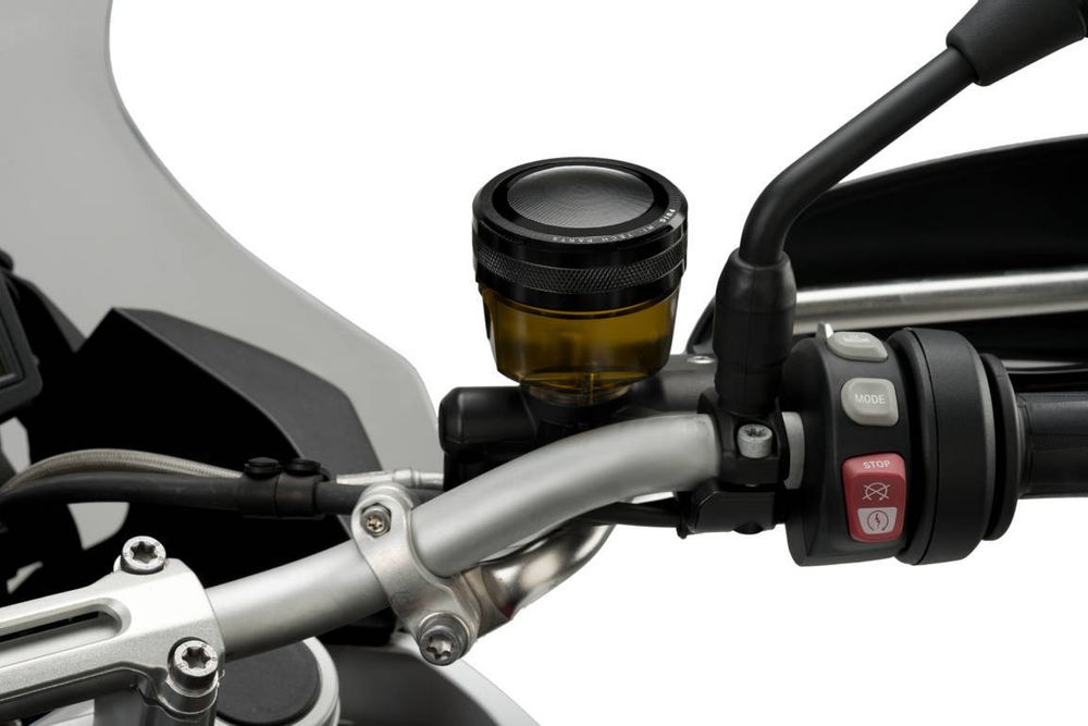 PUIG 9272N Vorderer Bremsflüssigkeitsbehälterdeckel  passend fuer BMW F800R Schwarz