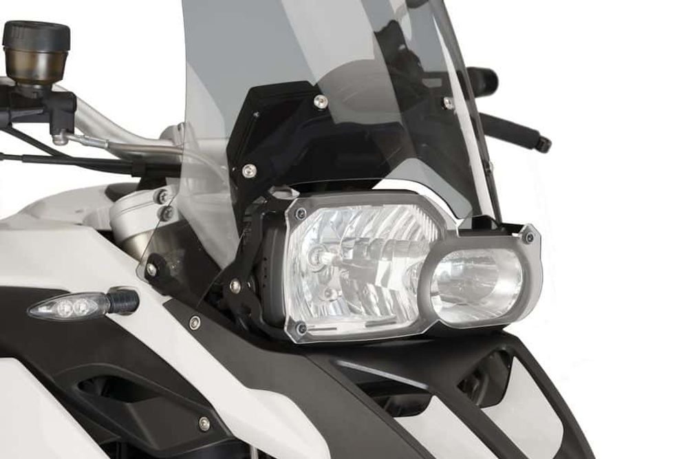 PUIG 8123W Scheinwerferschutz  passend fuer BMW F700GS Transparent