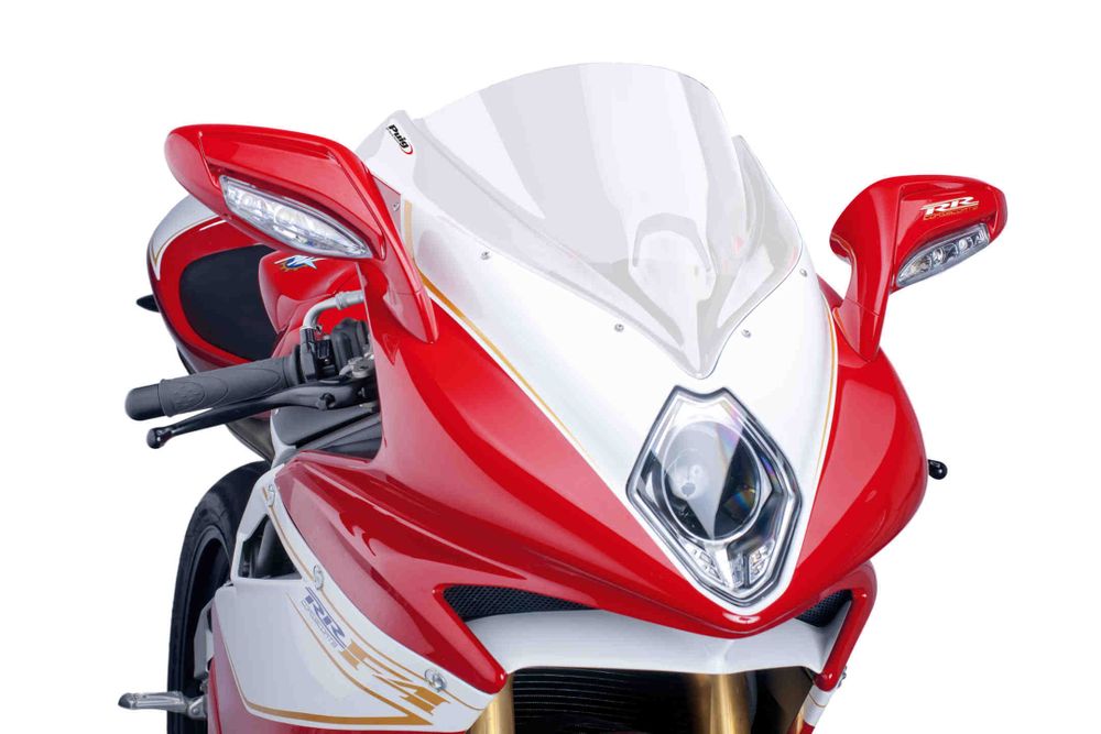 PUIG 5256W Z-Racing Scheibe  passend fuer MV AGUSTA F4 1000 RR Transparent